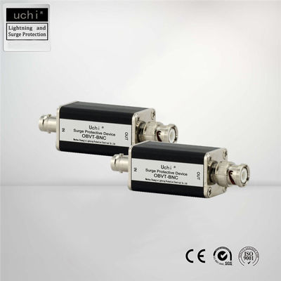 Dispositivo di protezione dell'impulso del CCTV del Uc 8VDC, protettore di impulso della lega di alluminio BNC
